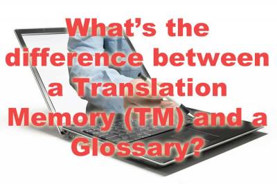 Translation memory and glossary image